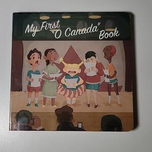 3/$30 NWOT My First O Canada Book Anthem Canadian Hard Board